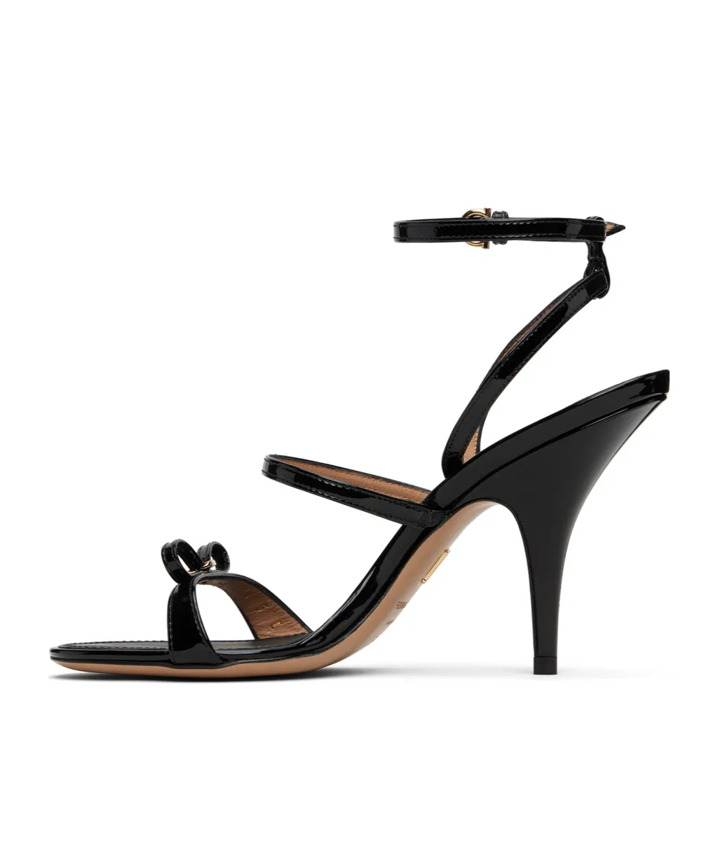 Lace-Up High-Heeled Sandals