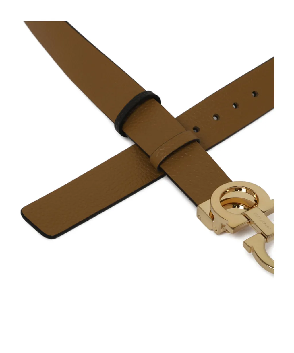 Reversible And Adjustable Gancini Belt