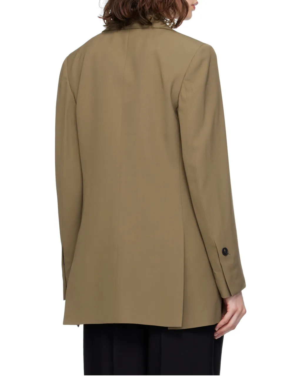 Notched-Lapel Blazer