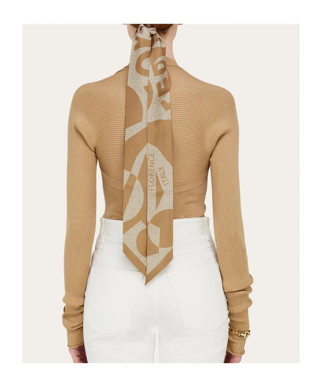 Venna Print Silk Headband