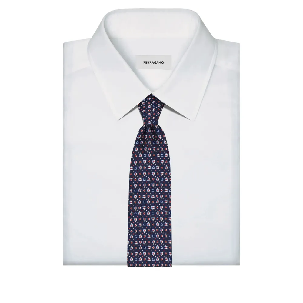 Turtle Printed Tie