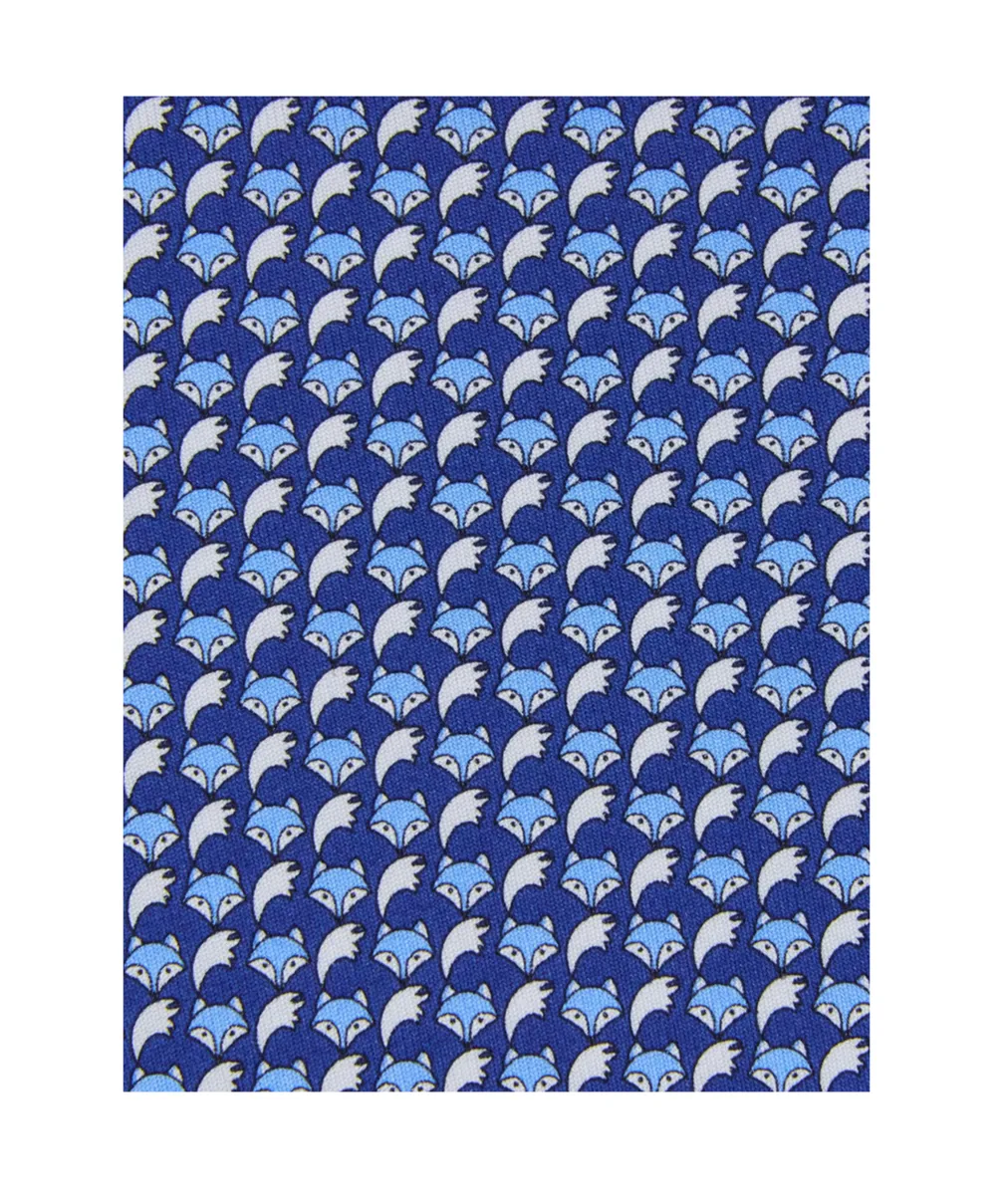 Fox Pattern Tie