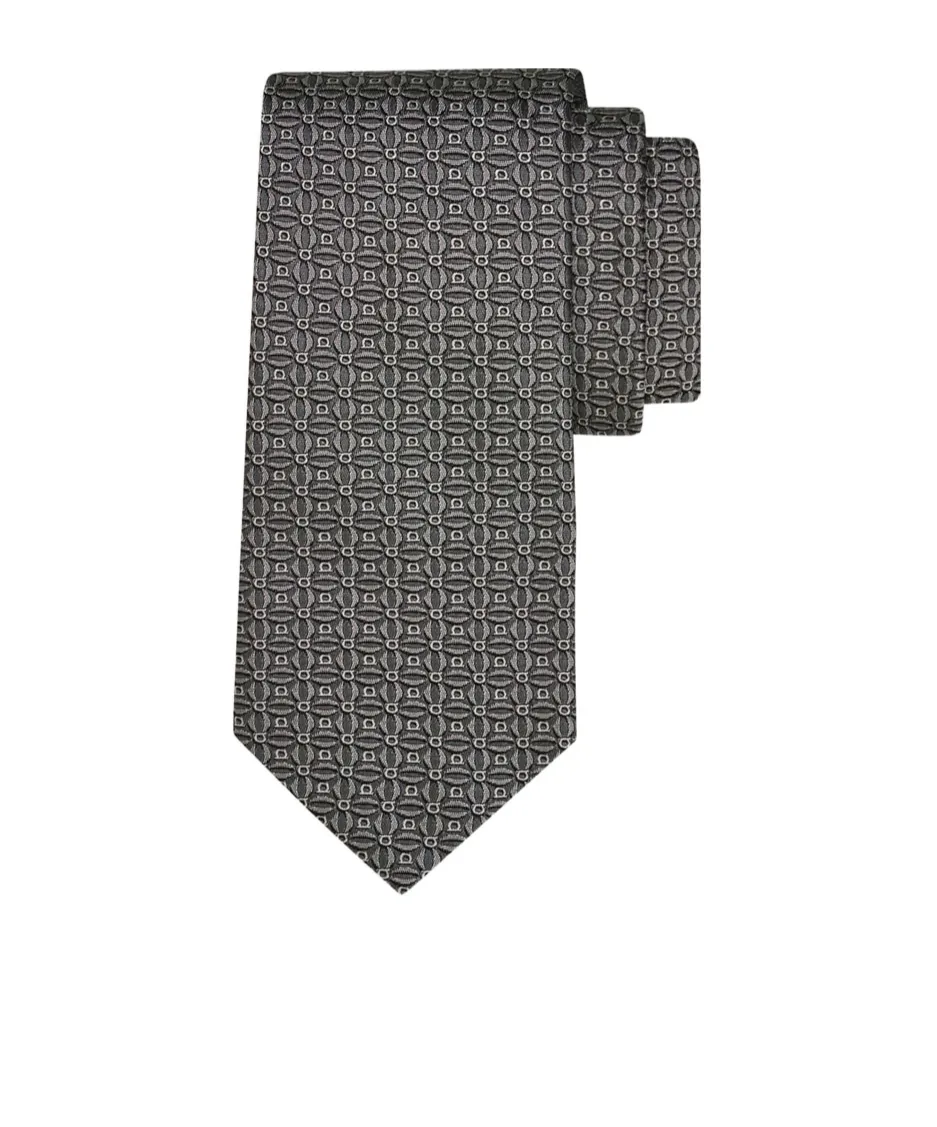 Gancini Jacquard Tie