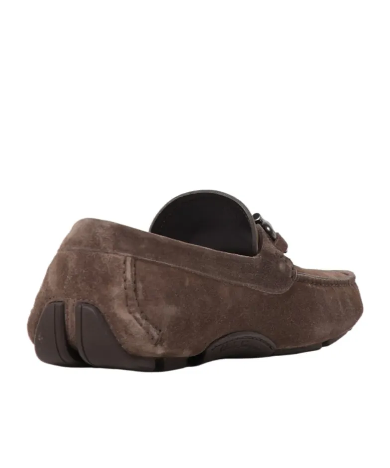 Gancini-Plaque Loafers