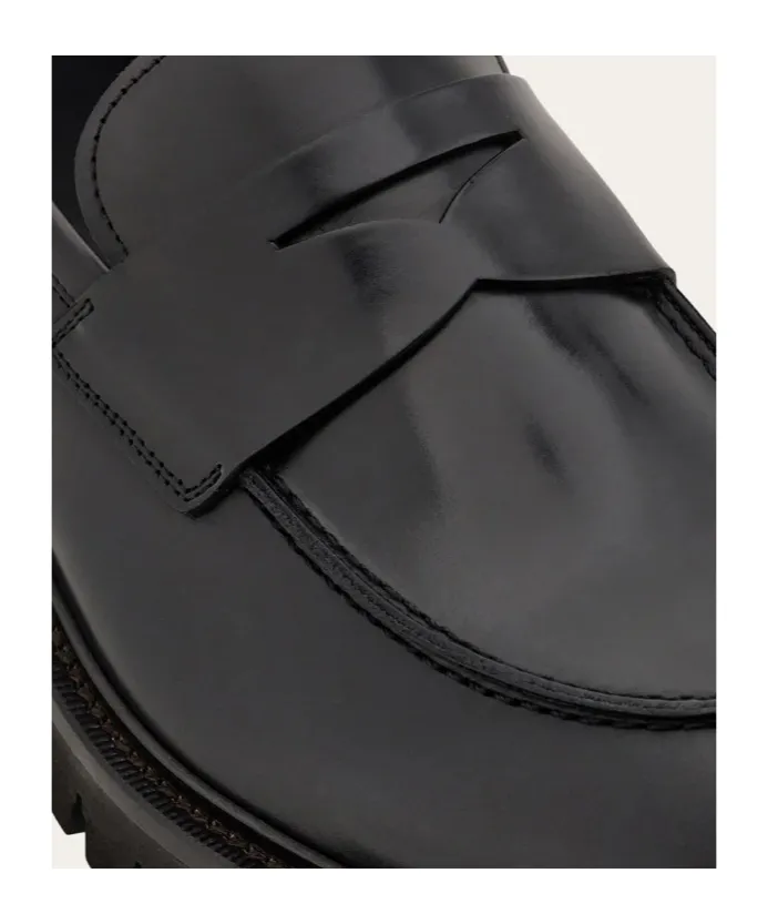 Leather Penny Loafers
