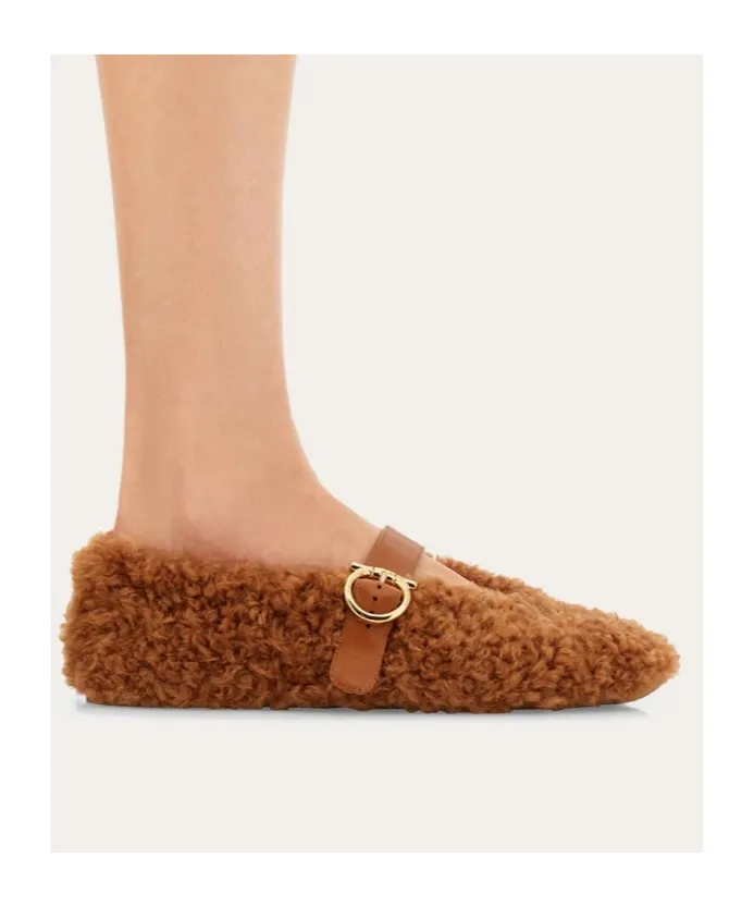 Shearling Ballet Flat