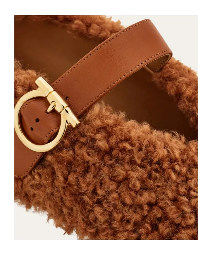 Shearling Ballet Flat