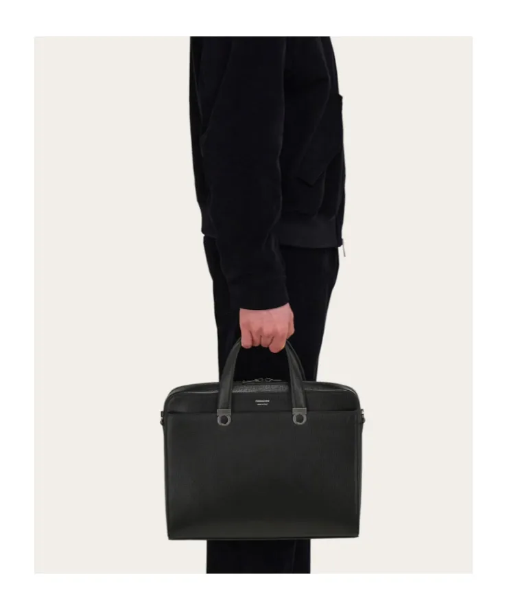 Gancini Top Handle Briefcase
