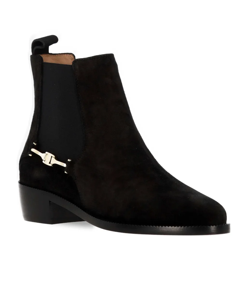 F Buckle Chelsea Boots