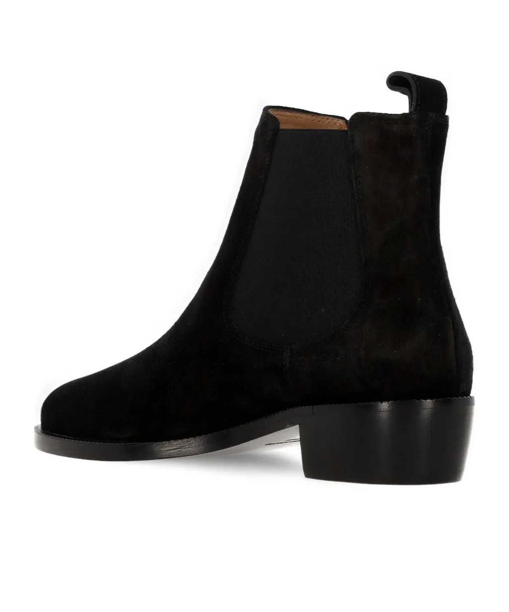 F Buckle Chelsea Boots