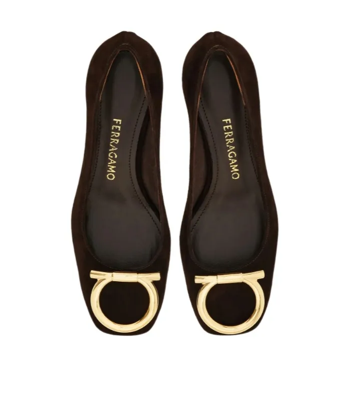 Large Gancini Buckled Pumps