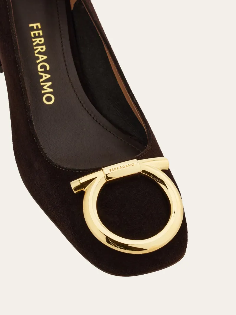 Large Gancini Buckled Pumps