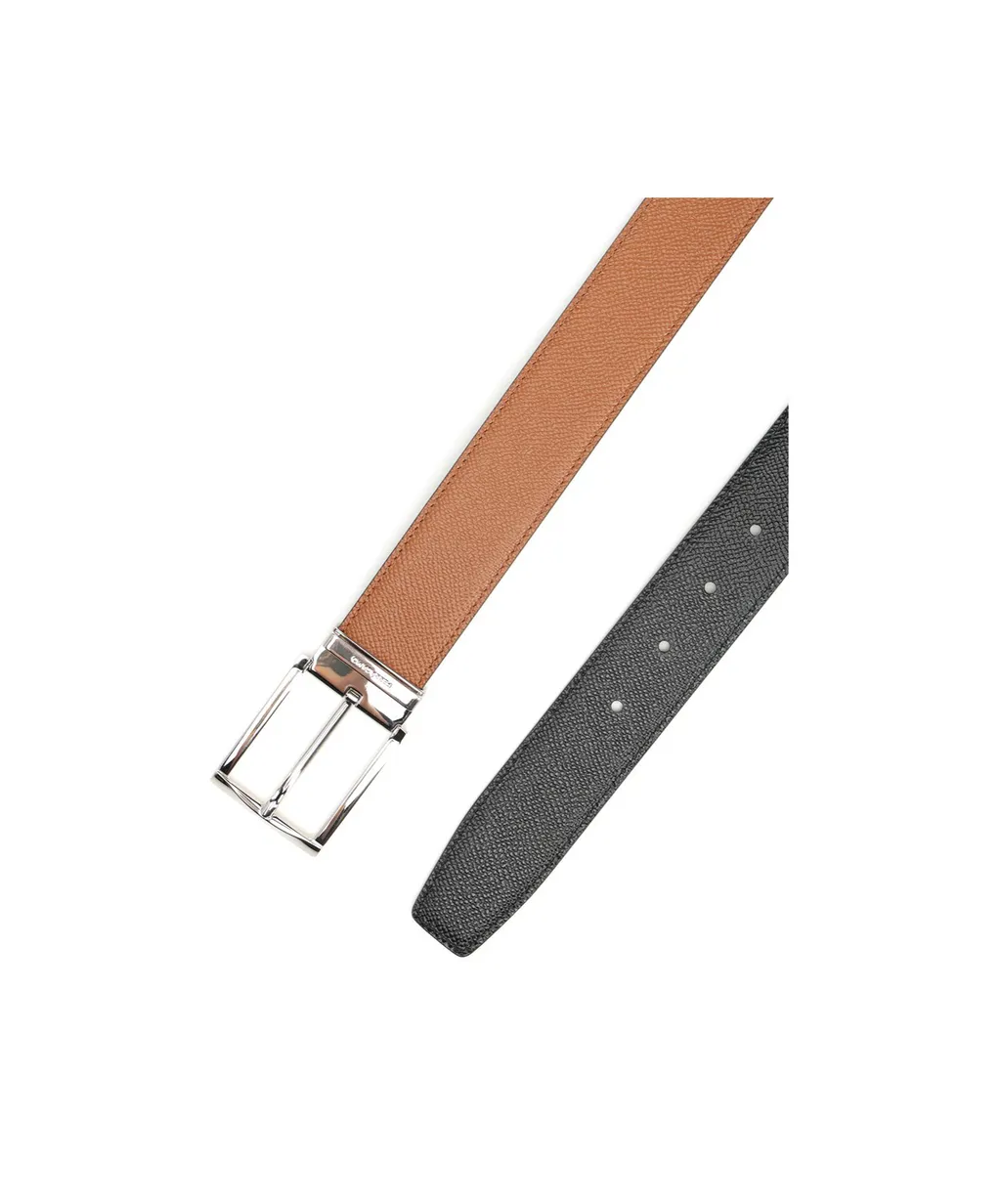 Double Adjus Reversible Rectangular Buckle