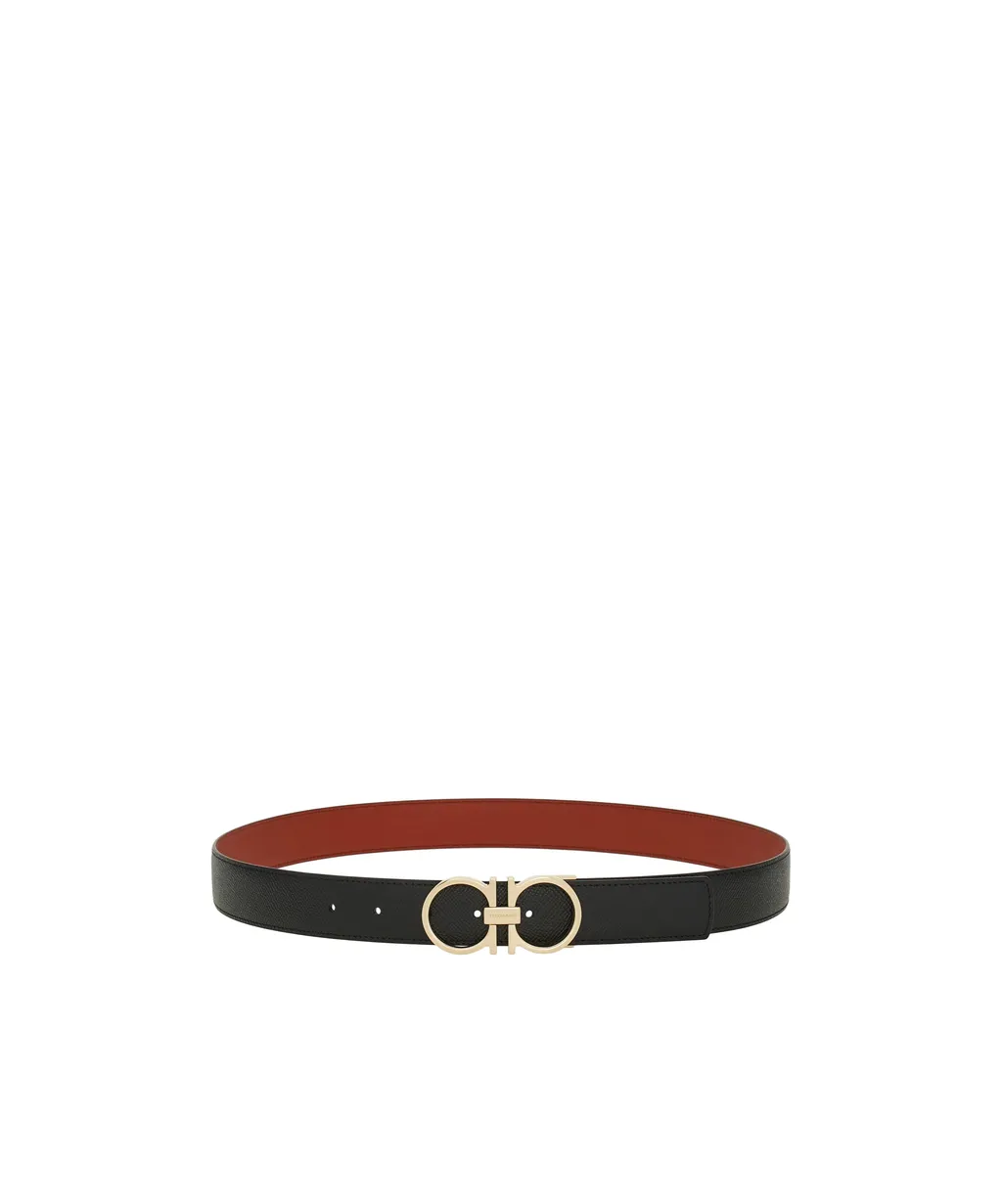 Reversible And Adjustable Gancini Belt