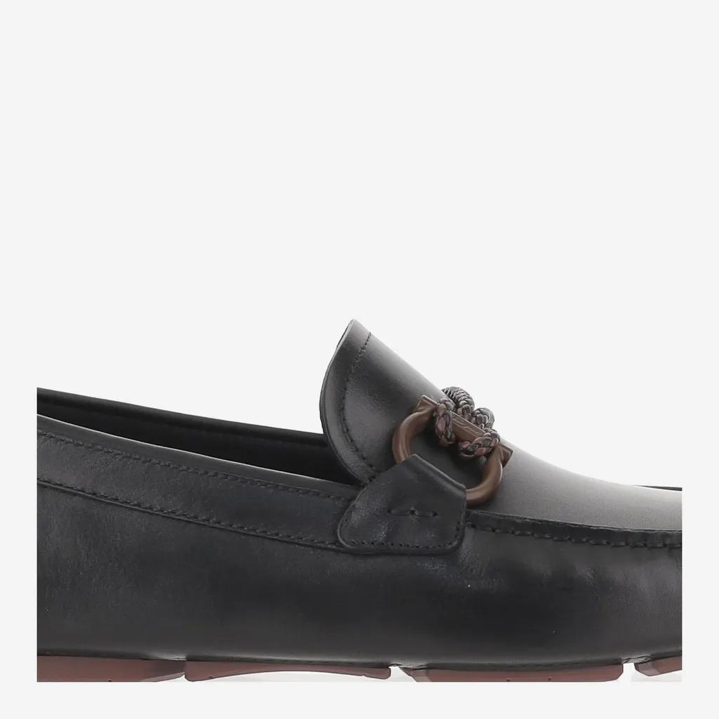Gancini Ornament Driver Shoes