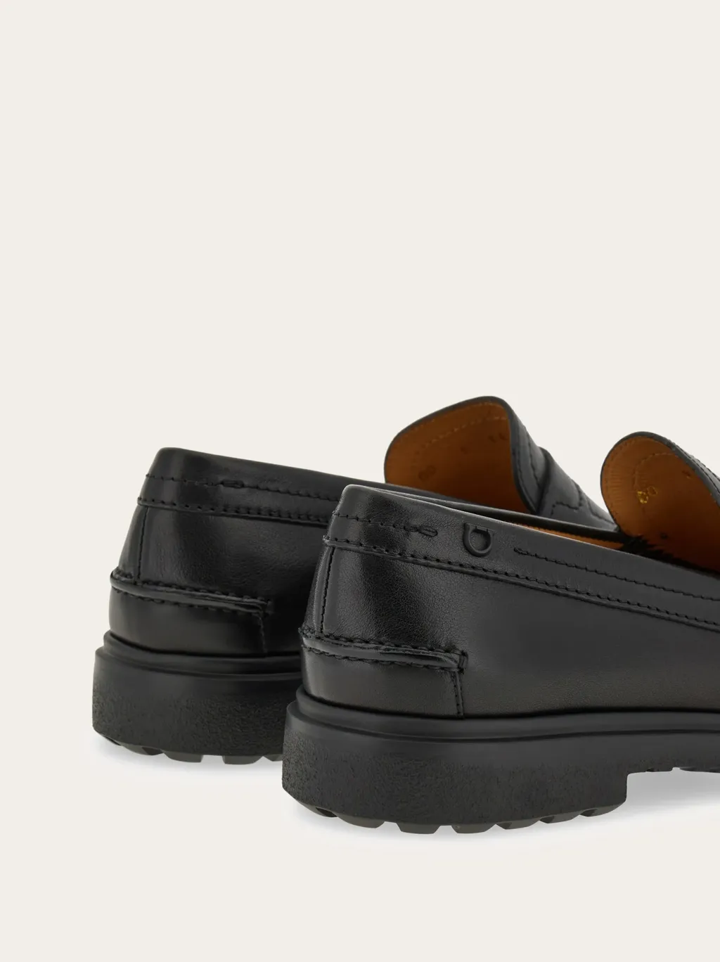 Round Toe Penny Loafers