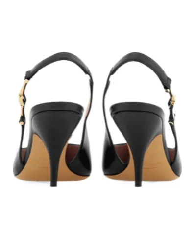 F Buckle Slingback Pump