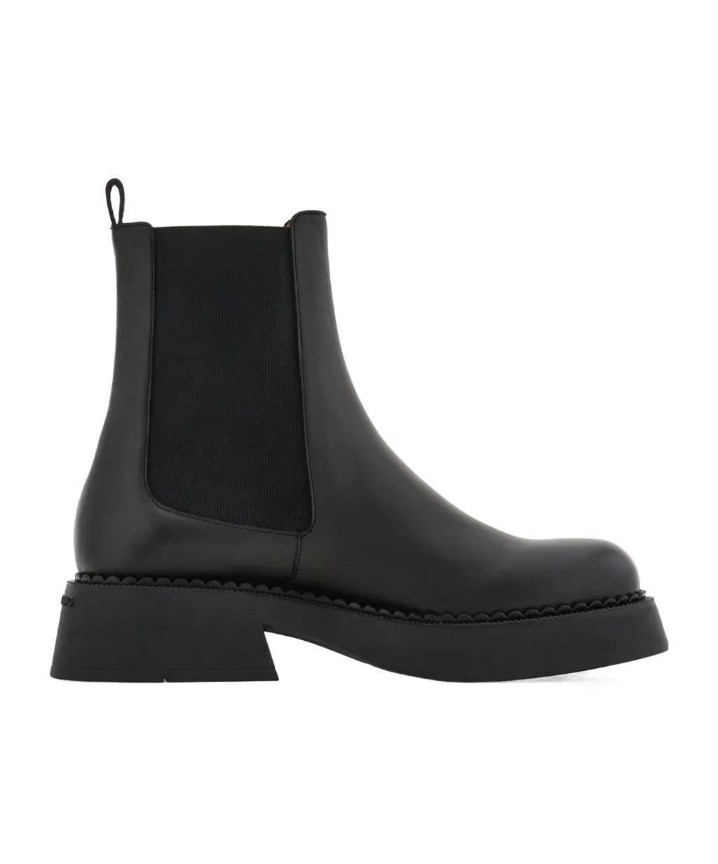 Gancini Buckle Chelsea Boot