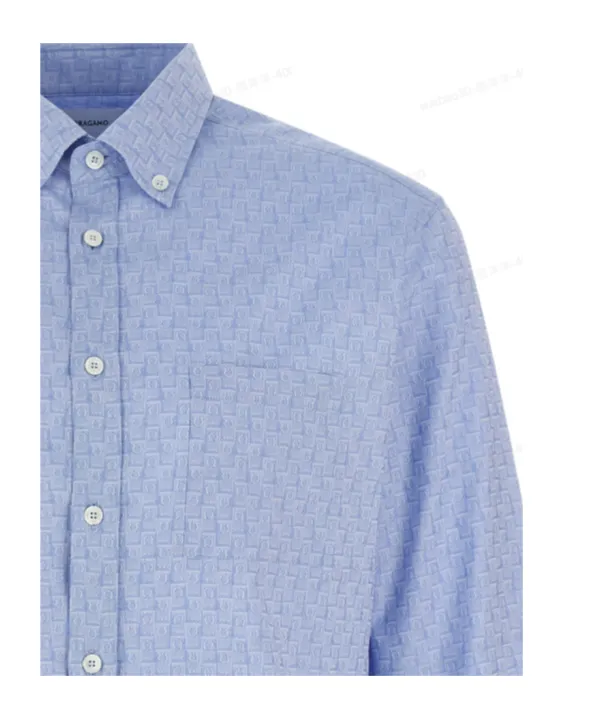 Jacquard Oxford Shirt