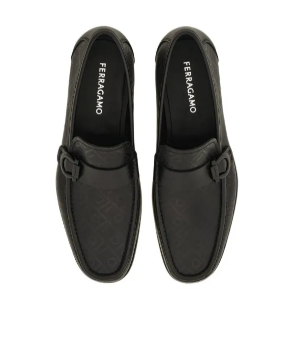 Loafer With Gancini Ornament