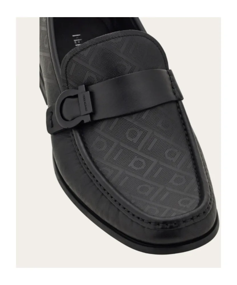 Loafer With Gancini Ornament
