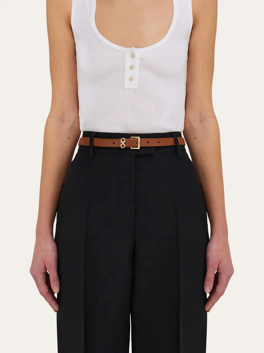 Gancini Buckle Belt