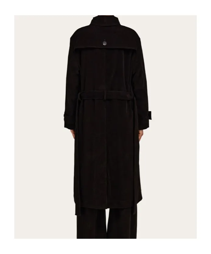 Corduroy Trench Coat