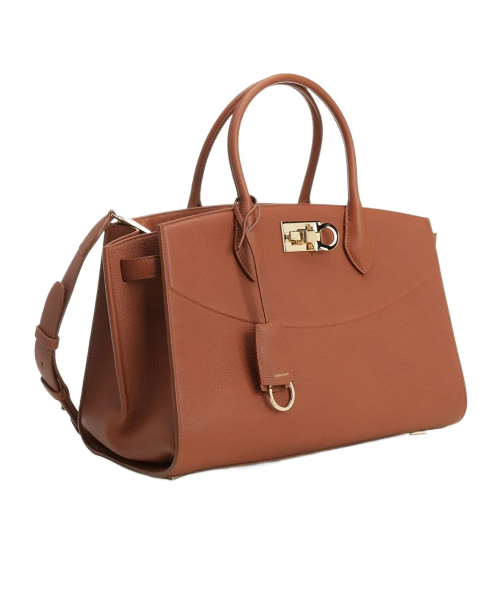 New Ferragamo Studio Large Soft Bag