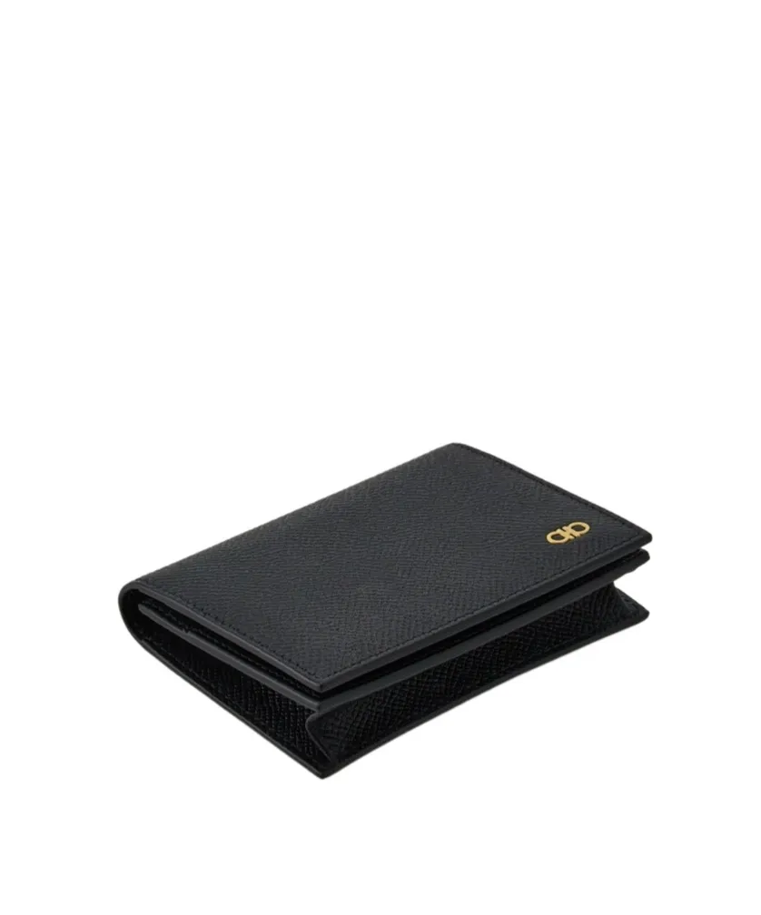 Gancini Leather Wallet