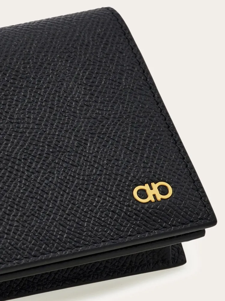 Gancini Leather Wallet