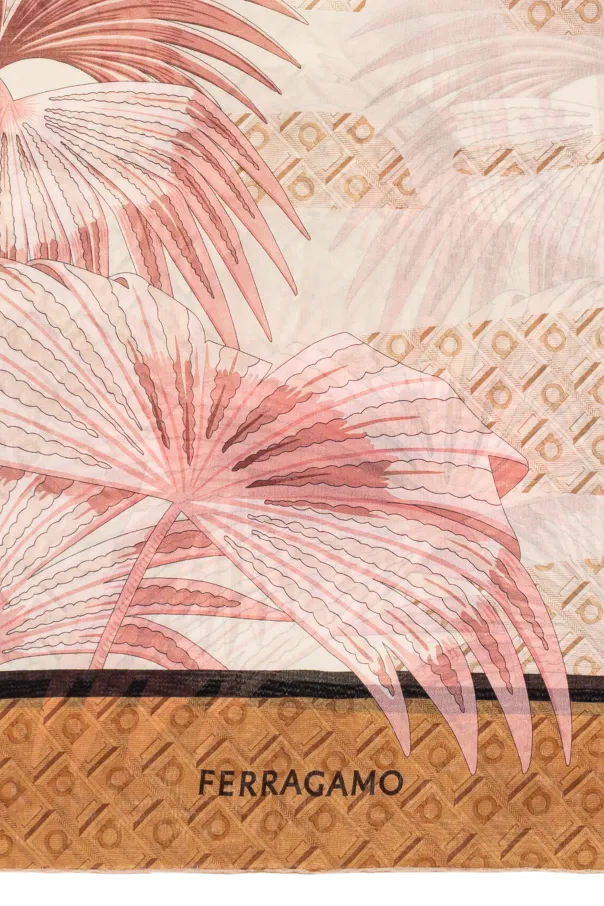 Silk Scarf With Print