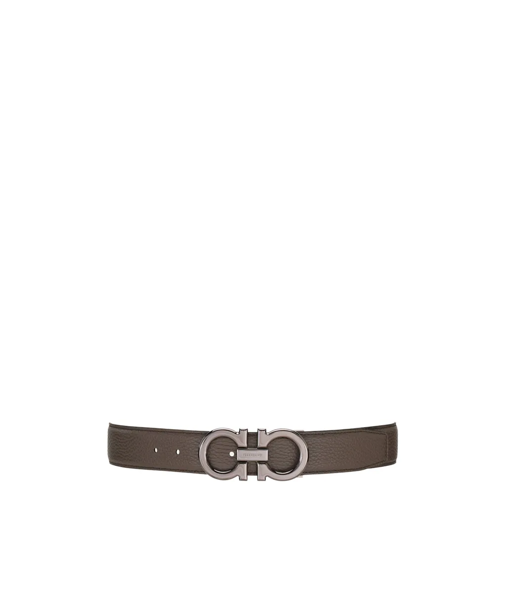 Gancini Reversible Buckle Belt