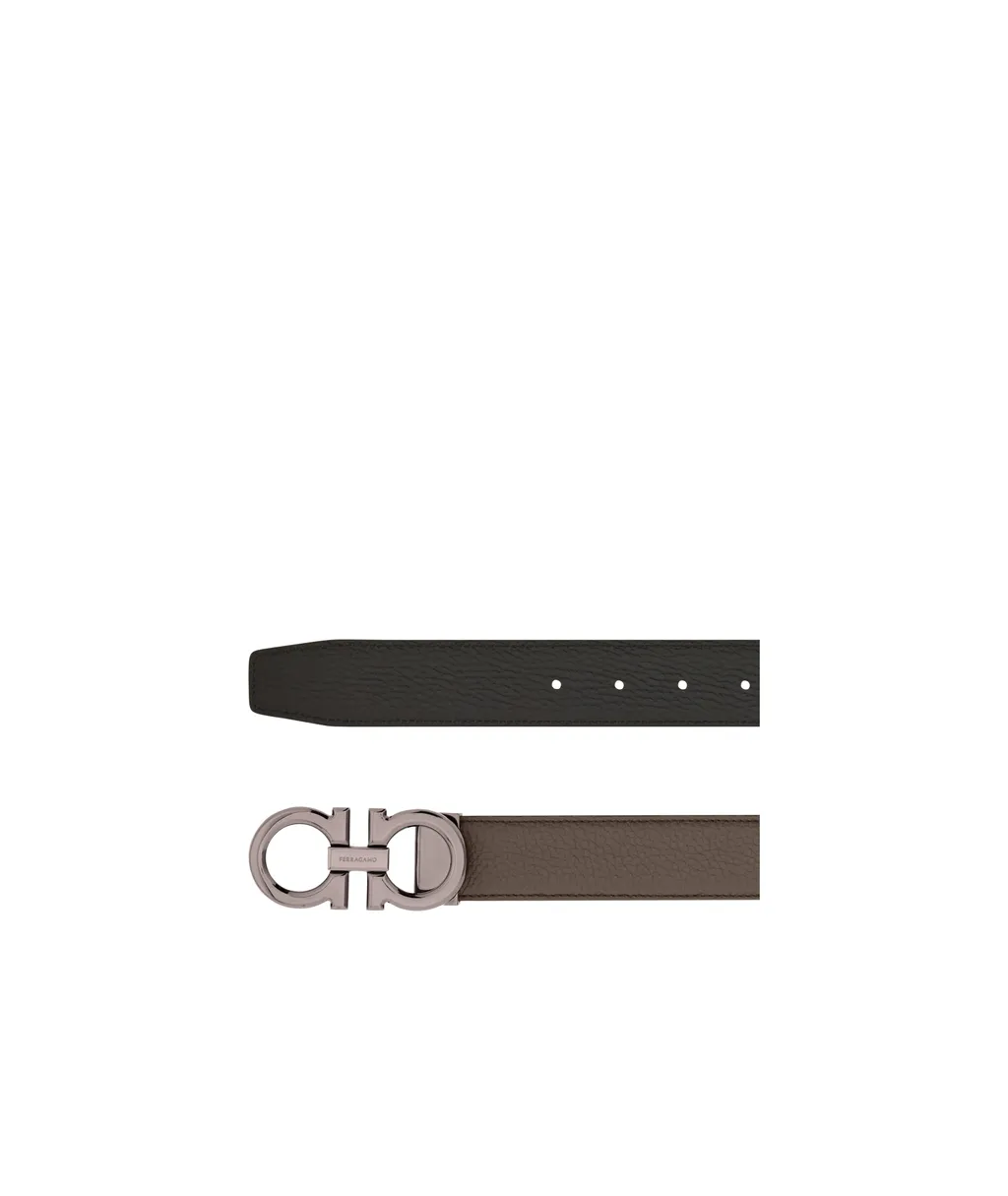 Gancini Reversible Buckle Belt
