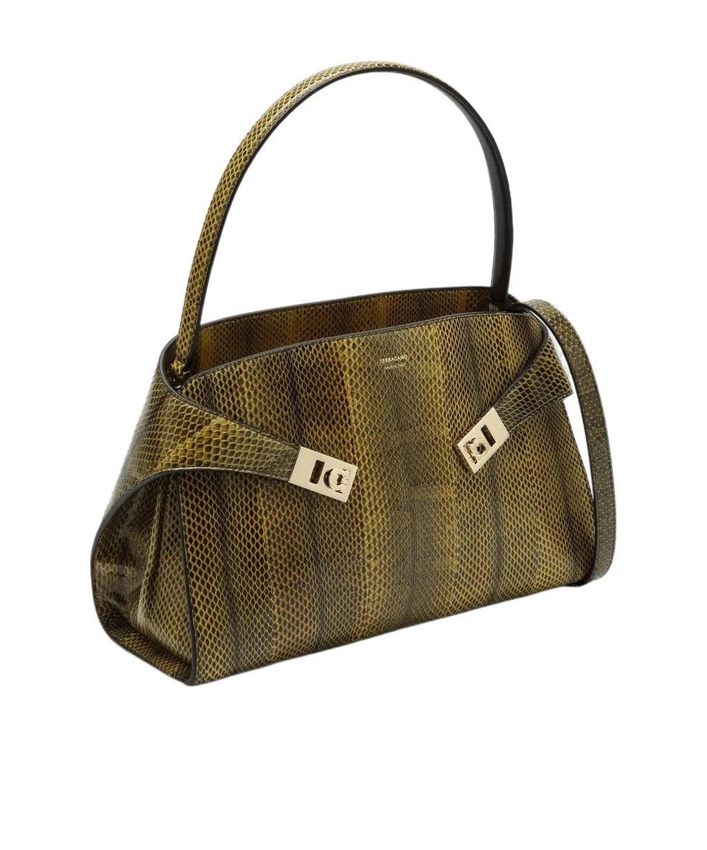 Gancini Shoulder Bag