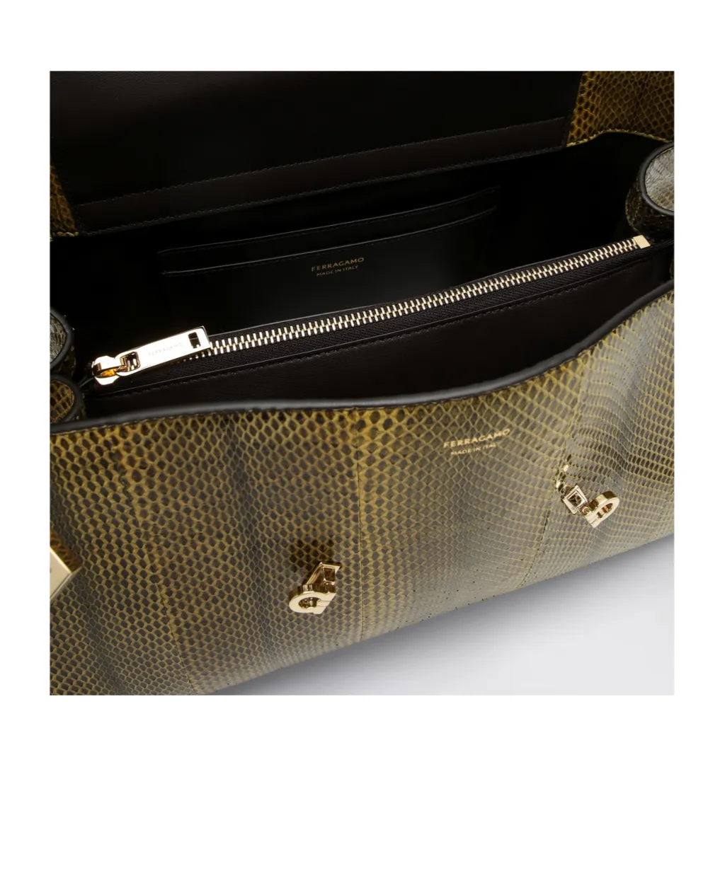 Gancini Shoulder Bag
