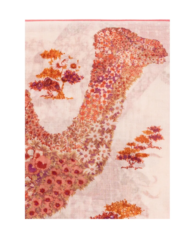 Floral Print Scarf