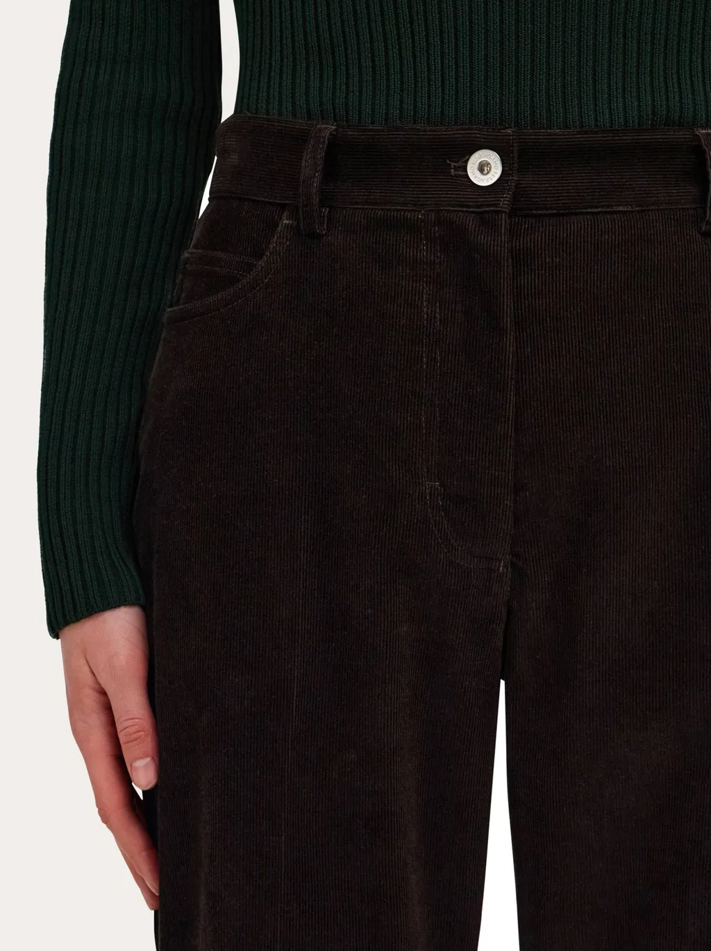 Flared Cords Trousers