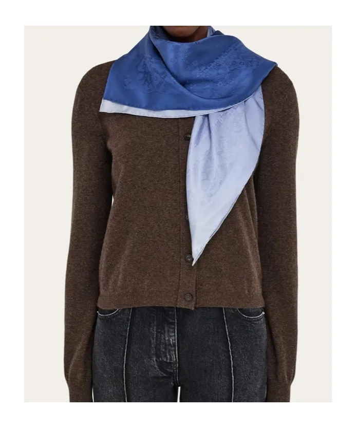 Palace Jacquard Silk Foulard