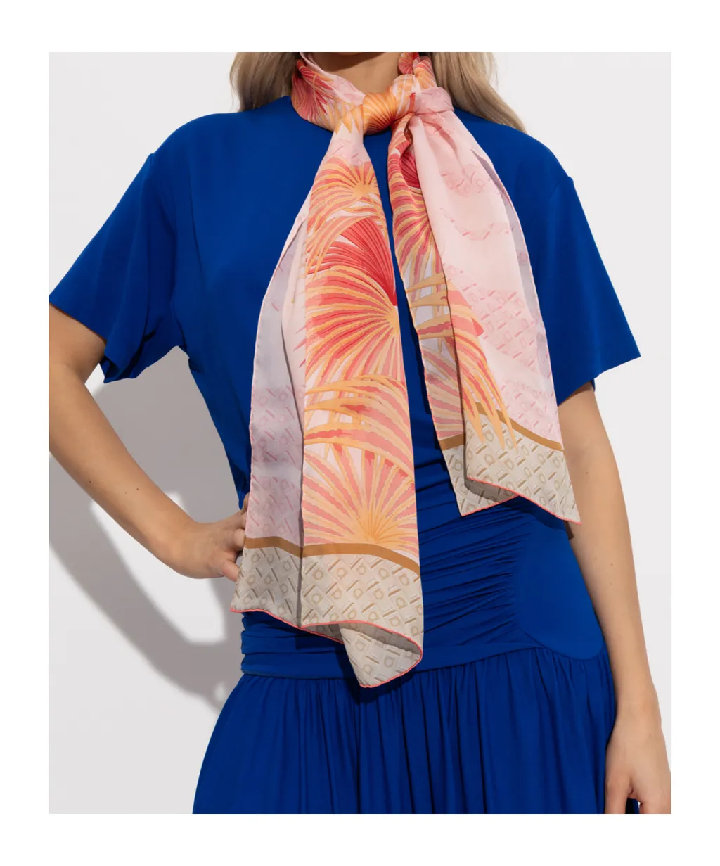 Silk Scarf With Print