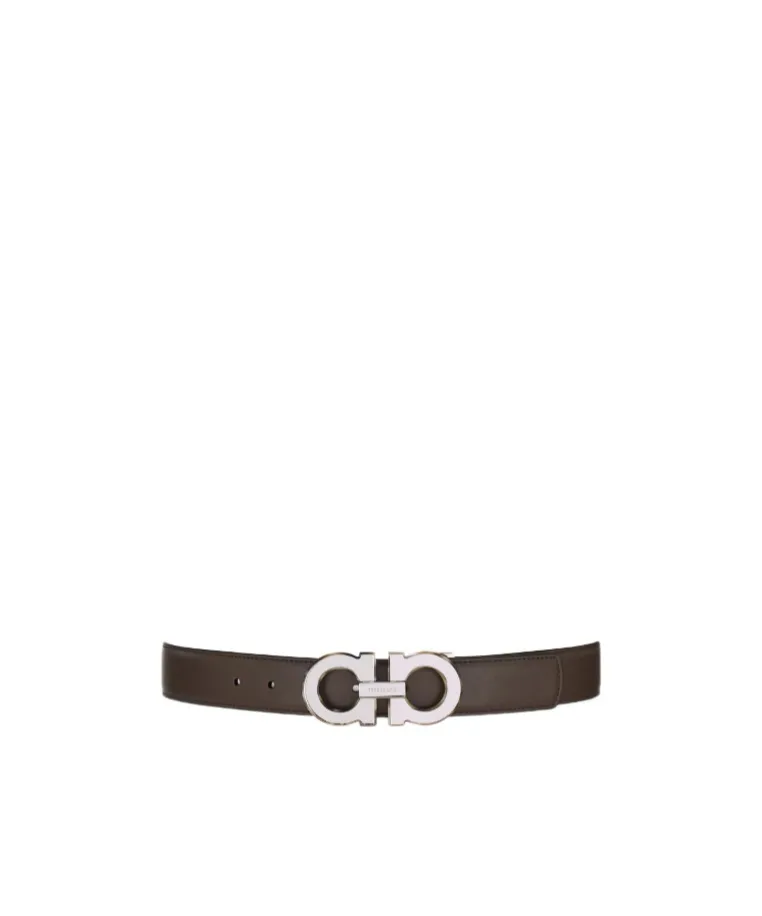 Reversible And Adjustable Gancini Belt