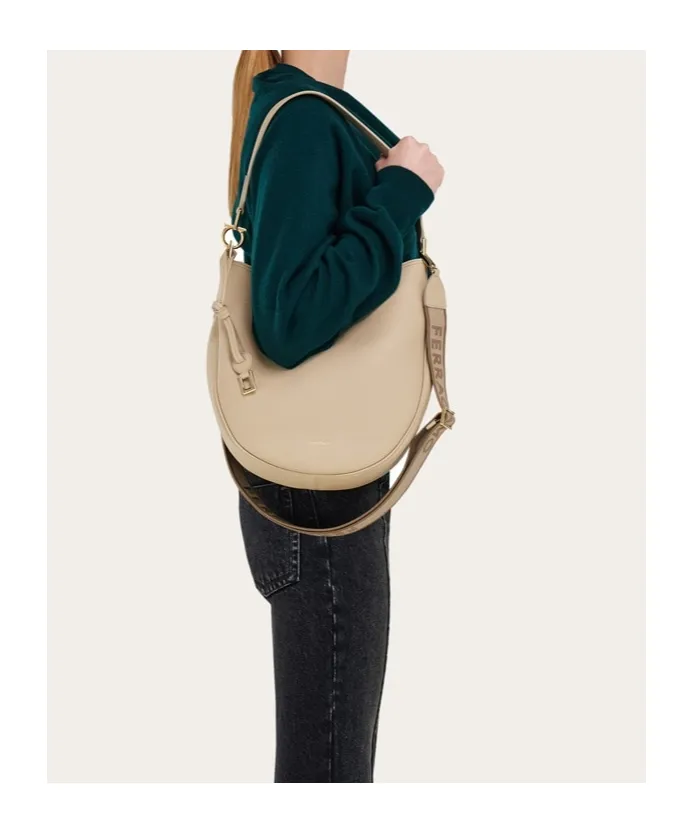 North-South Hobo Bag