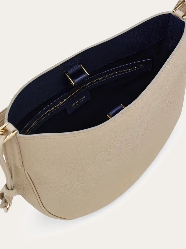 North-South Hobo Bag