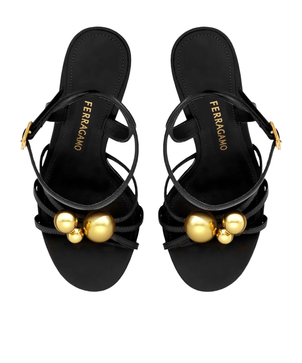 Spherical Heel Sandal