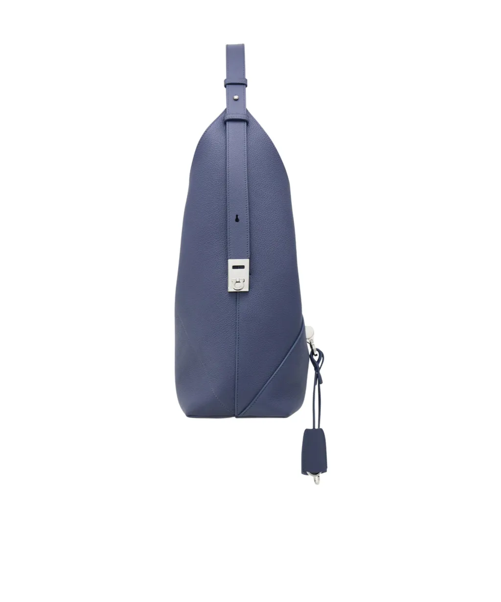 V-Shaped Hobo Bag