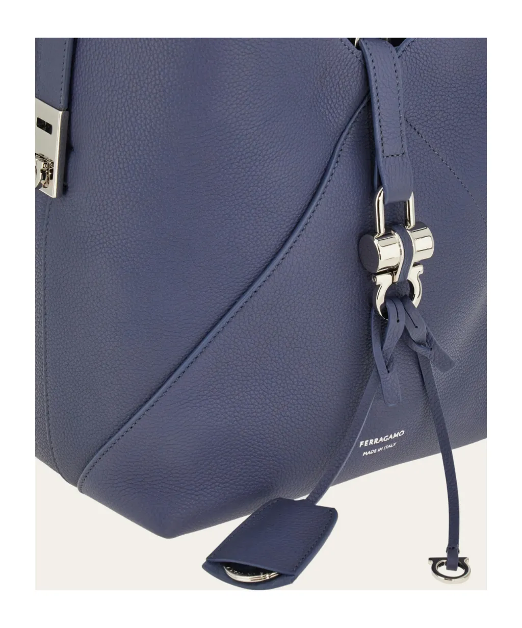 V-Shaped Hobo Bag