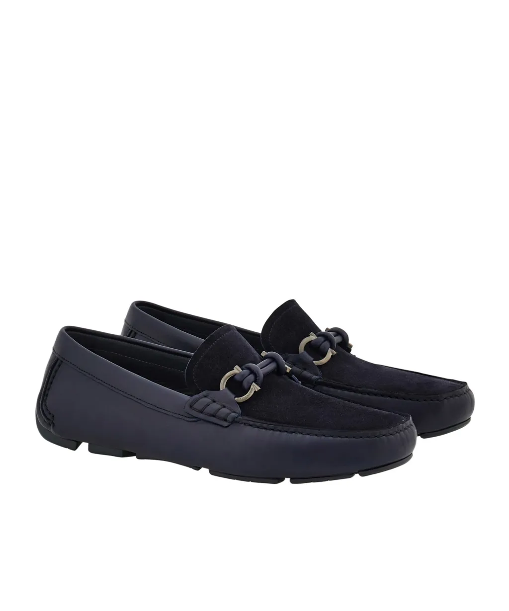 Gancini Bit Loafers