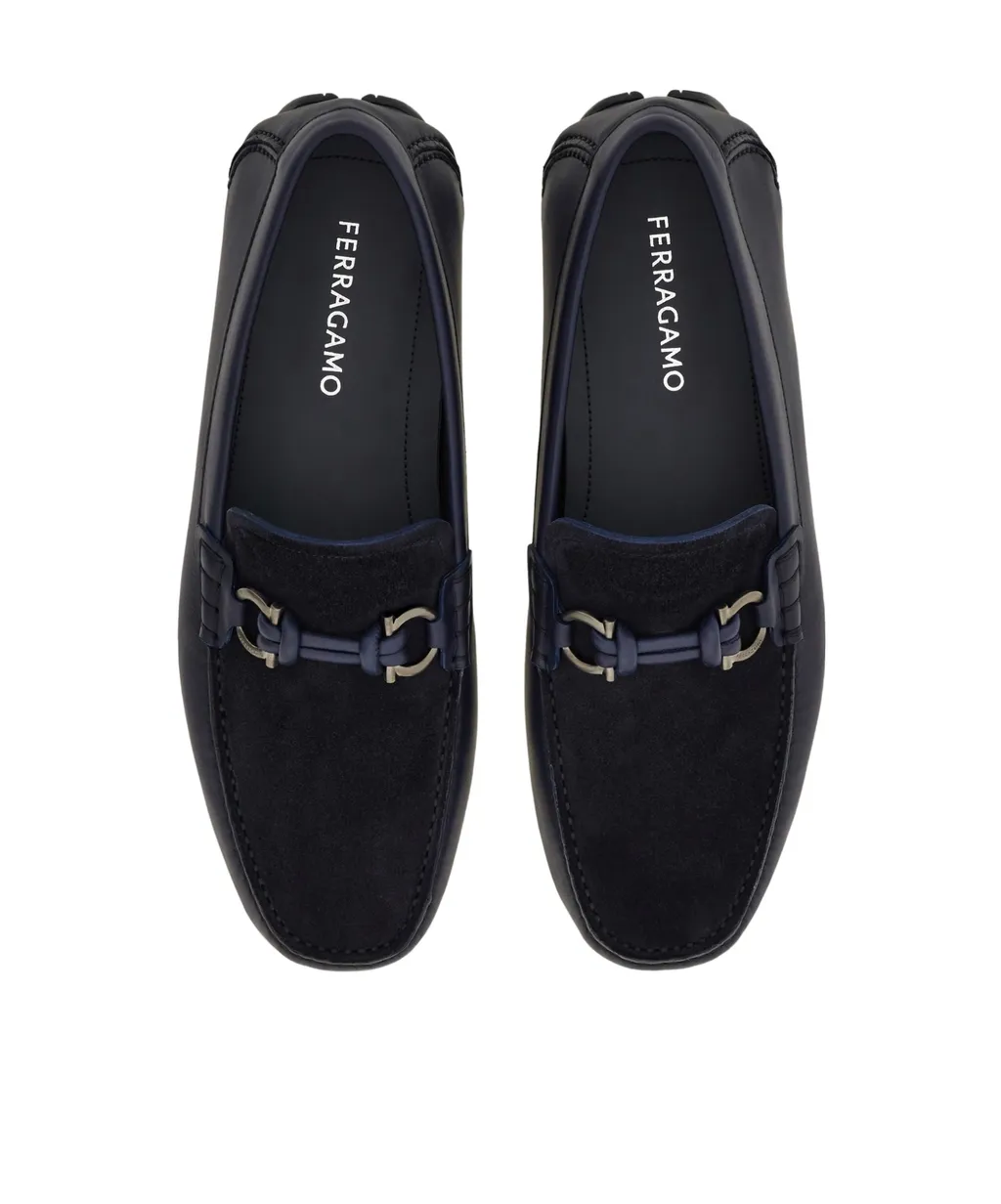Gancini Bit Loafers