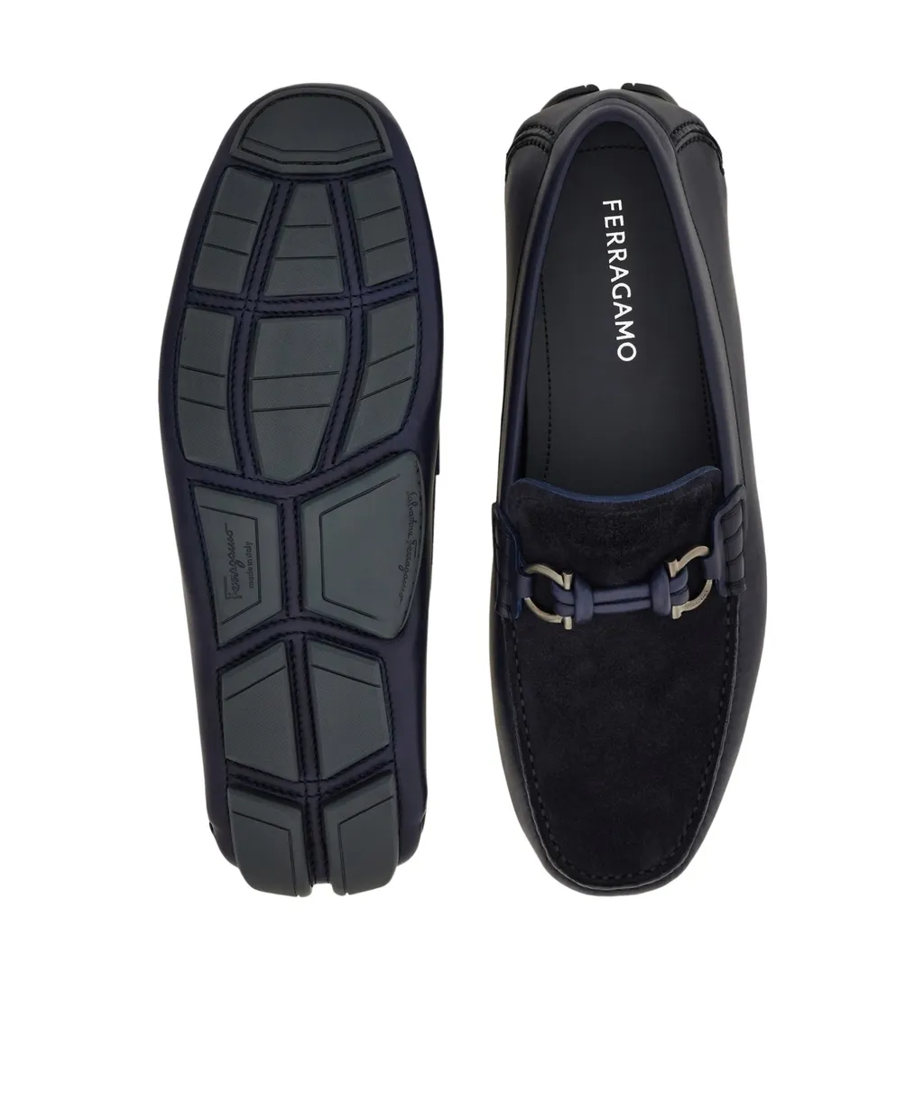 Gancini Bit Loafers