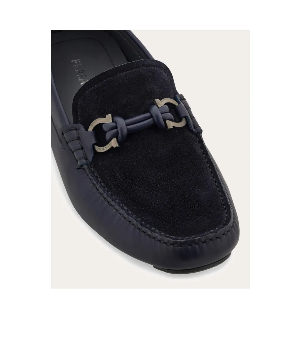Gancini Bit Loafers