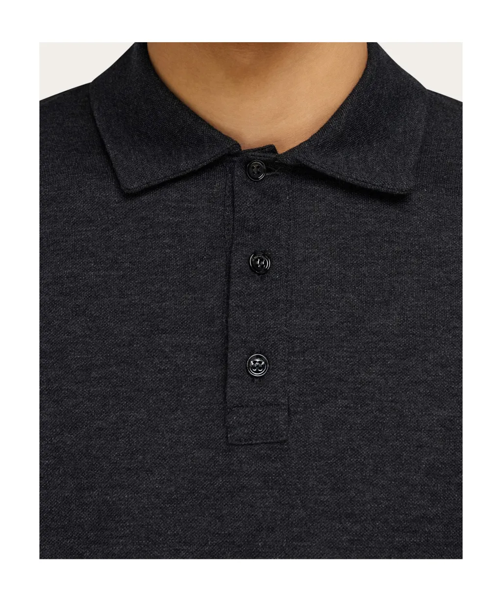 Long Sleeved Polo Shirt